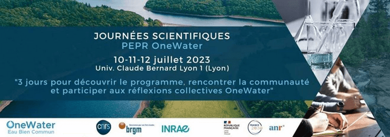 Participez aux journées scientifiques OneWater