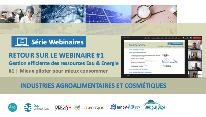 RETOUR SUR LE WEBINAIRE EAU & ENERGIE #1