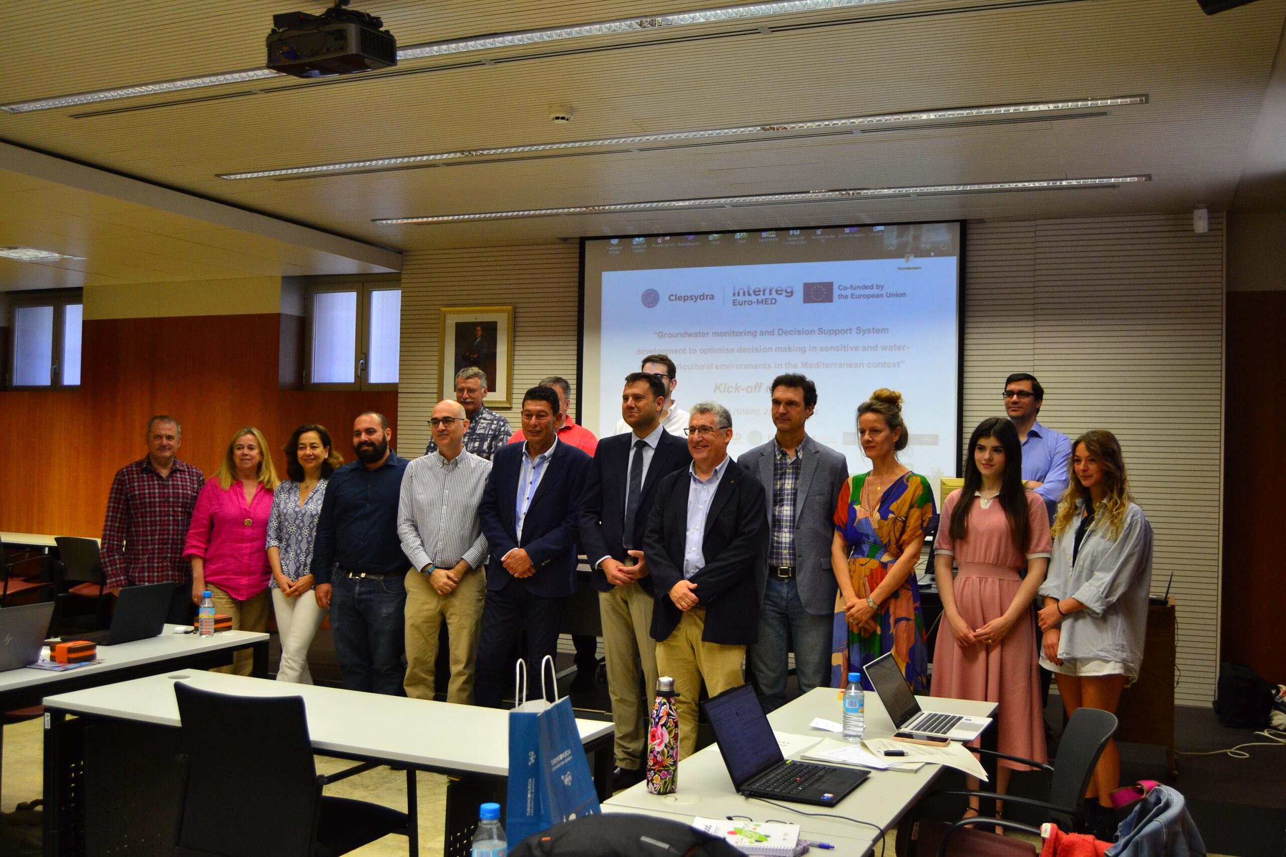 Projet Européen Clepsydra Interreg Med Murcia