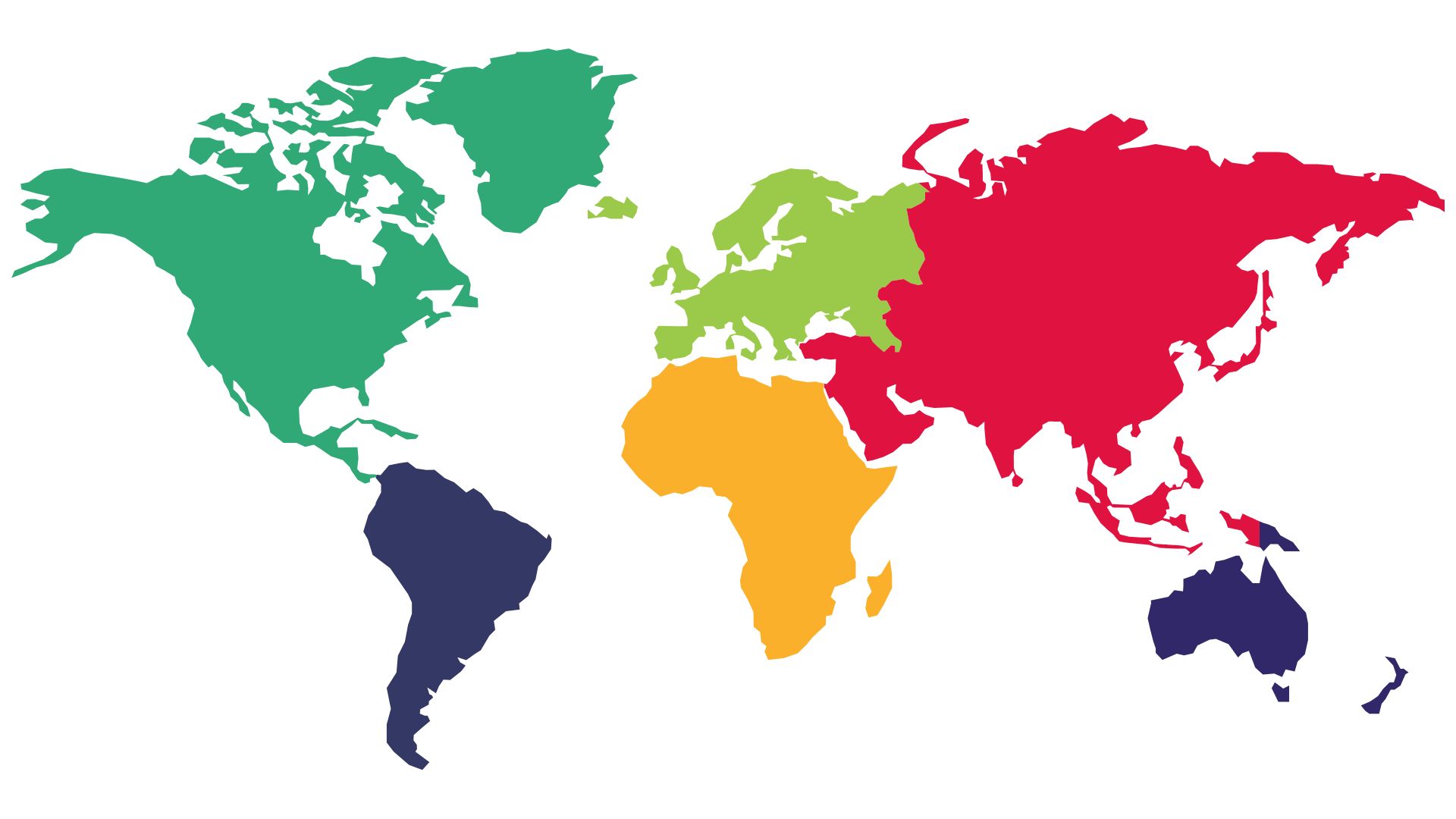 Mapping des présences à l’international