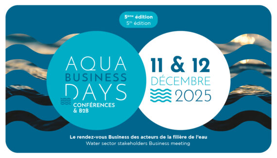 Aqua Business Days : L’énergie et l’eau, même combat ! [Communiqué de presse]