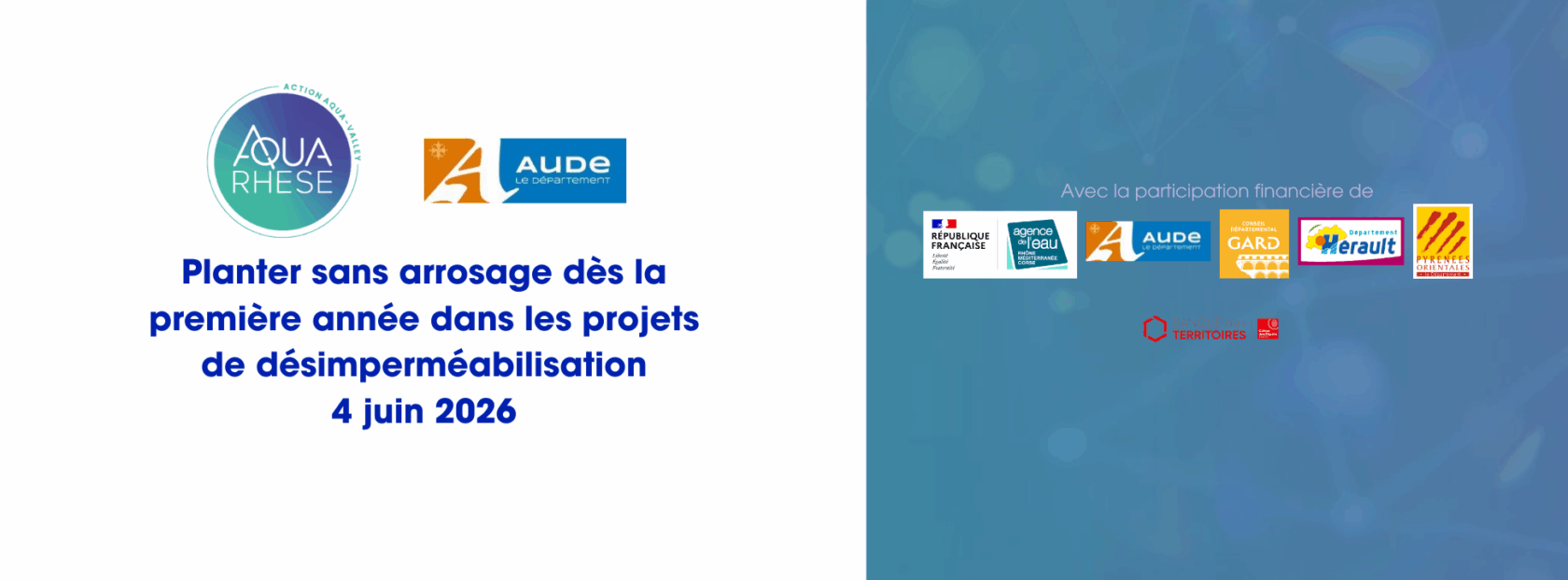 Planter sans arrosage dès la première année  pour obtenir des végétaux autonomes dans les projets de désimperméabilisation : défi ou réalité ?